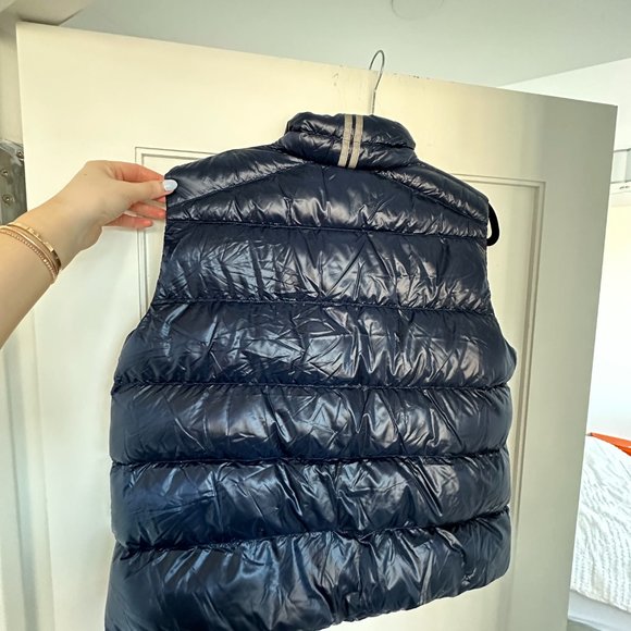 NWT Canada Goose Cypress Vest Black Disc Down Filled Puffer Packable Navy 2XL - Picture 8 of 8